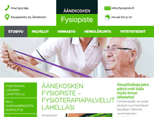 Tablet Screenshot of fysiopiste.fi